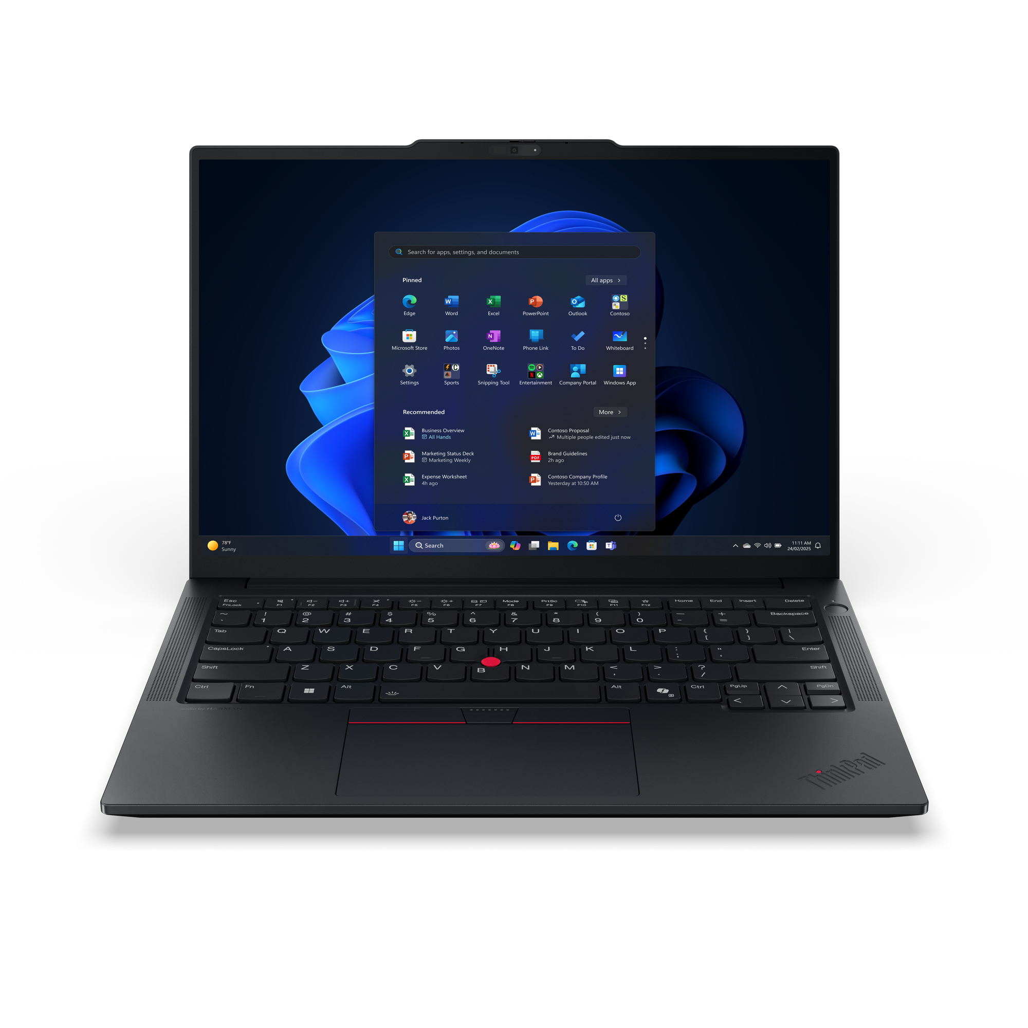 Lenovo ThinkPad E14 Gen 7 (AMD) AMD Ryzen™ 7 250 35,6 cm (14") WUXGA 32 GB DDR5-SDRAM 1 TB SSD Wi-Fi 6E (802.11ax) Windows 11