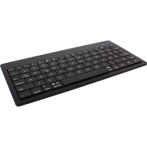 InLine 55373 keyboard Bluetooth QWERTZ German Black
