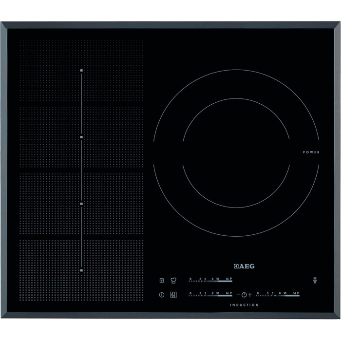 AEG HKP65310FB Black Built-in Zone induction hob 3 zone(s) – image 1