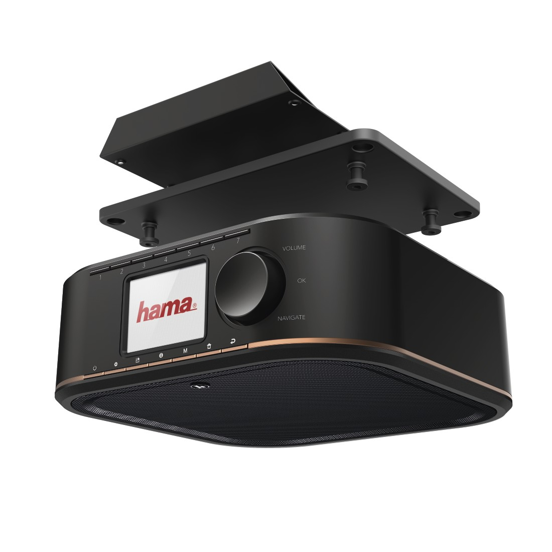 Hama DR350 Portable Analog & digital Black – image 1
