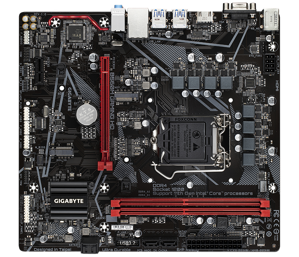 GIGABYTE B560M GAMING HD – image 1