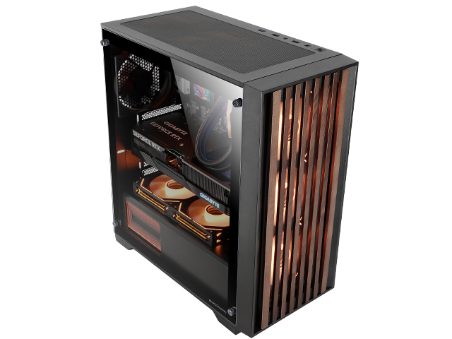 Mars Gaming MC-WOOD Midi Tower Black – image 2