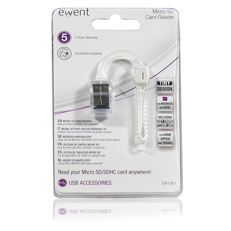 Ewent EW1061 card reader USB 2.0 – image 3