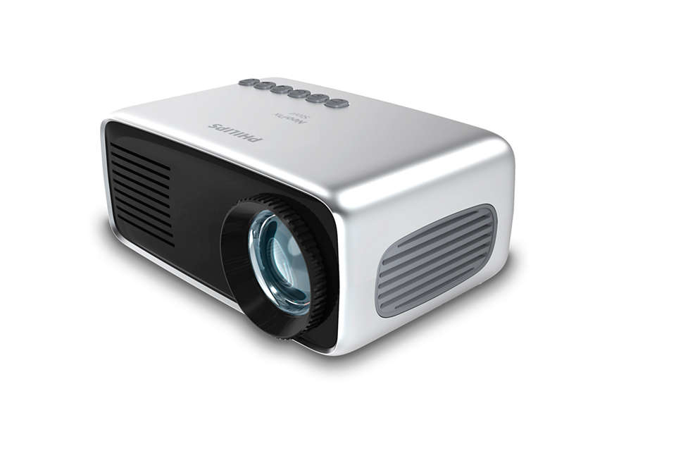 Philips NPX240/INT Short throw projector 650 ANSI lumens LCD 1080p (1920x1080) Black, Silver – image 3