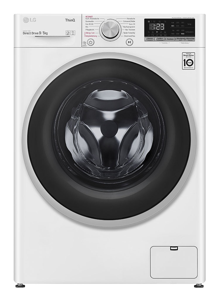 LG VT4WD950 washer dryer Freestanding Front-load White – image 1