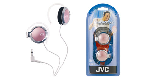 JVC HA-E130P Headphones Wired Pink – image 2