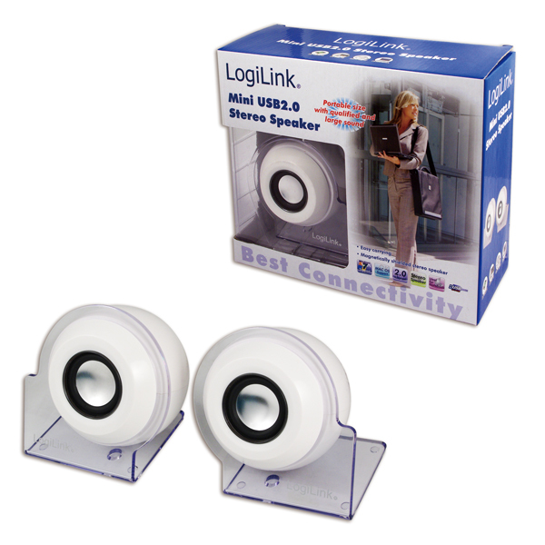 LogiLink SP0007 loudspeaker White Wired – image 2