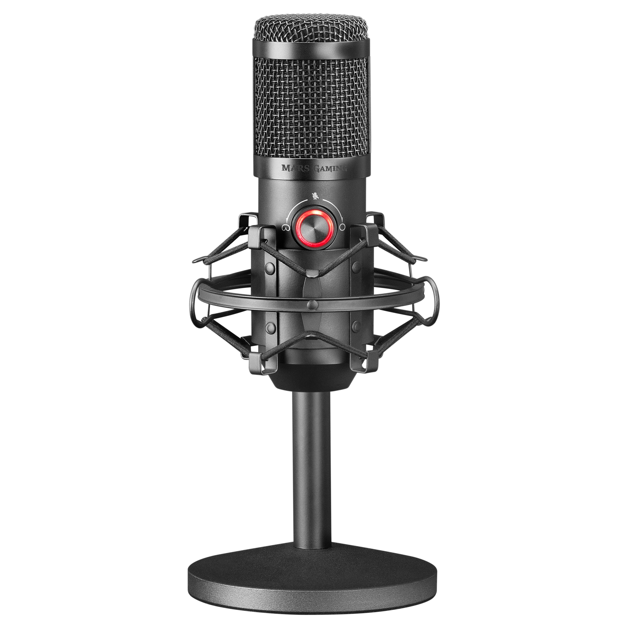 Mars Gaming MMICX Professional Studio Microphone LED Mute USB Black – image 2