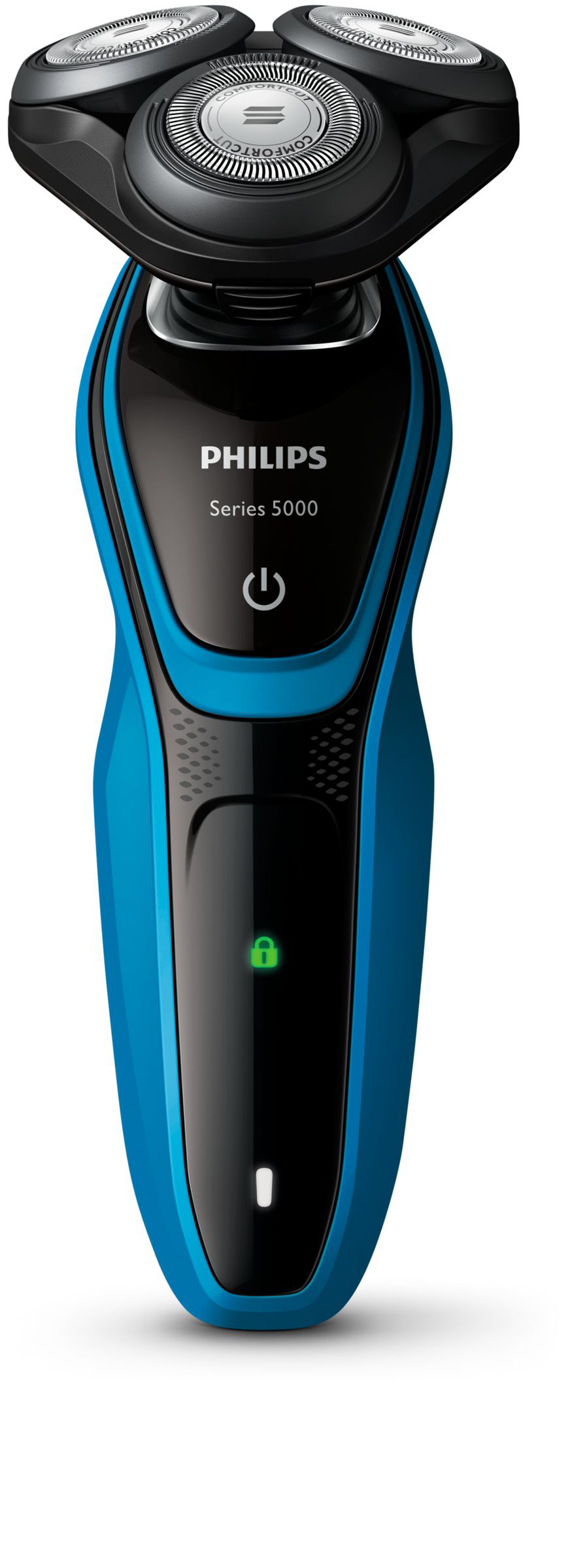 Philips SHAVER Series 5000 S5010/03 men's shaver Rotation shaver Black, Blue – image 1
