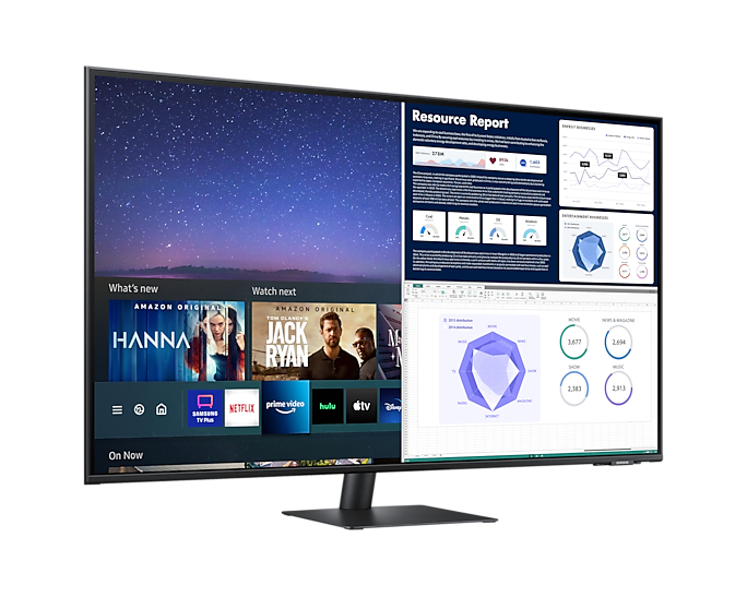 Samsung LS43AM700UUXEN computer monitor – image 6
