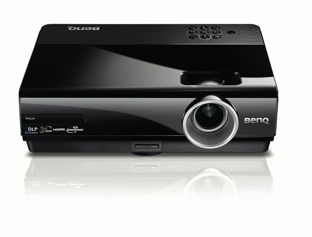 BenQ MP670 3000 ANSI lumens DLP XGA (1024x768) – image 2