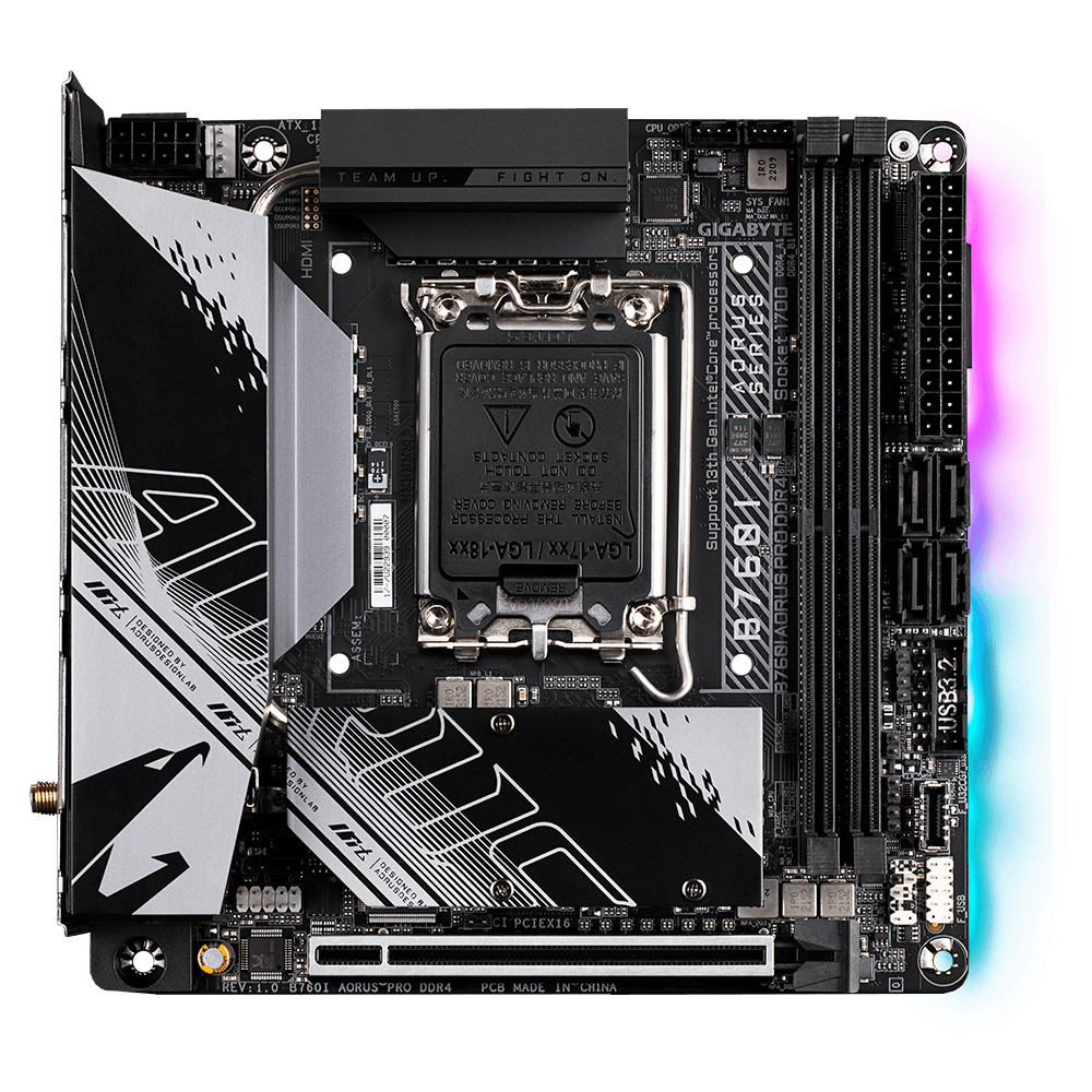 GIGABYTE B760I AORUS PRO DDR4 – image 2