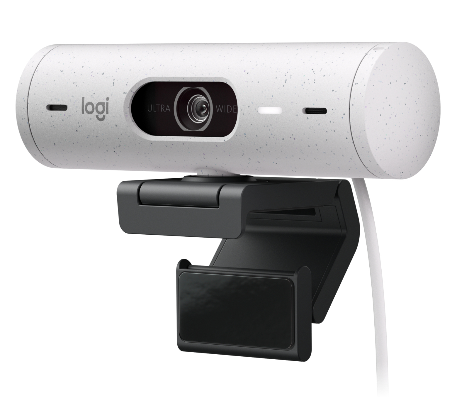 Cámara Web Logitech Brio 500 - 1080P - Micrófono - USB-C - Blanco - 960-001426