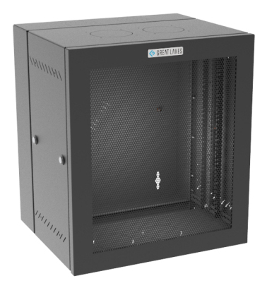 Vertiv GL2418WMM-B-00 rack cabinet 12U Wall mounted rack Black – image 1