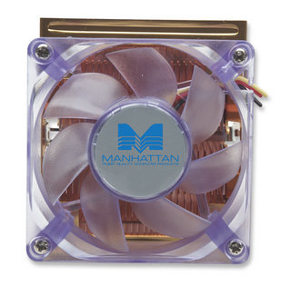 Manhattan 702454 computer cooling system Processor Cooler Bronze, Transparent – image 3