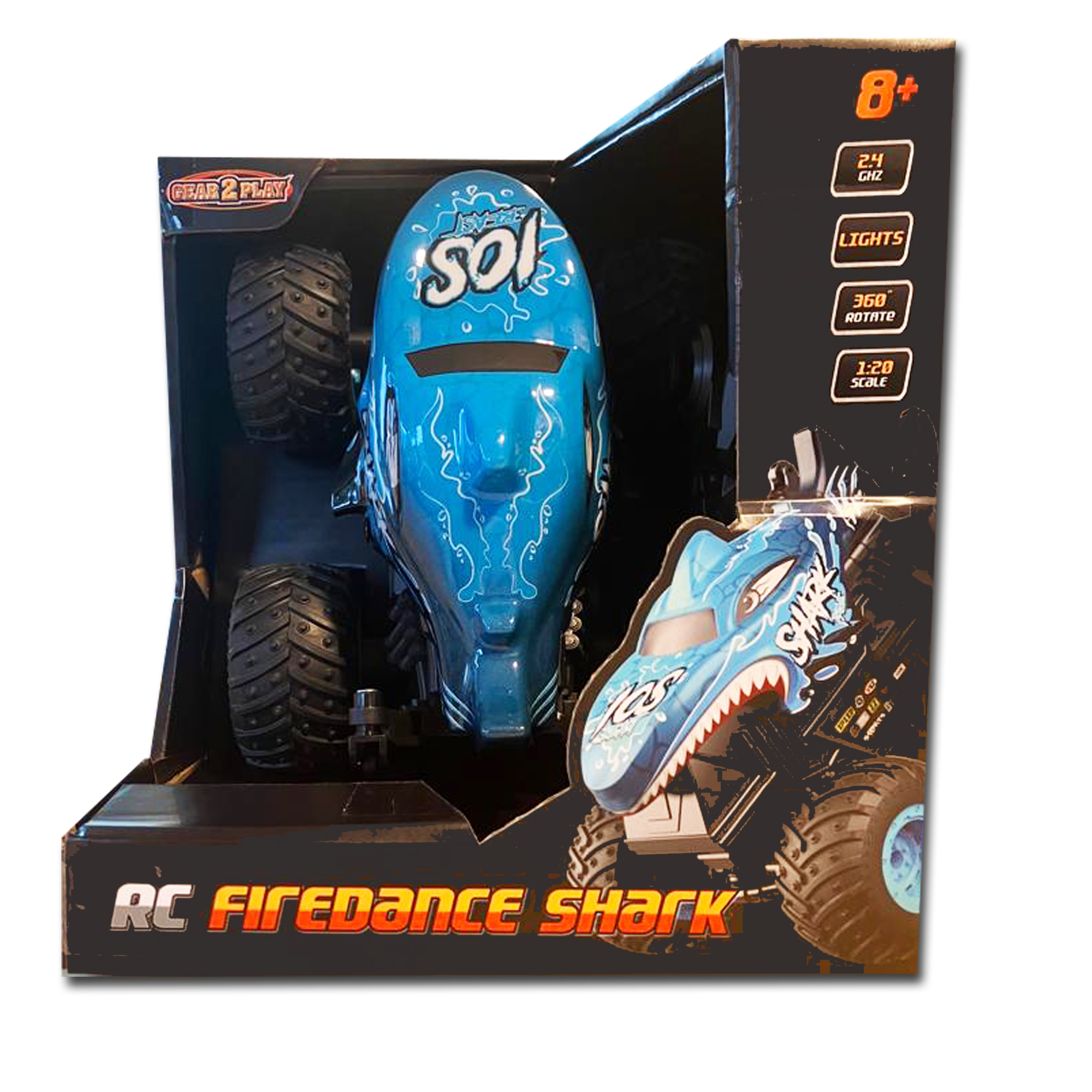 Gear2Play RC Firedance Shark – image 2