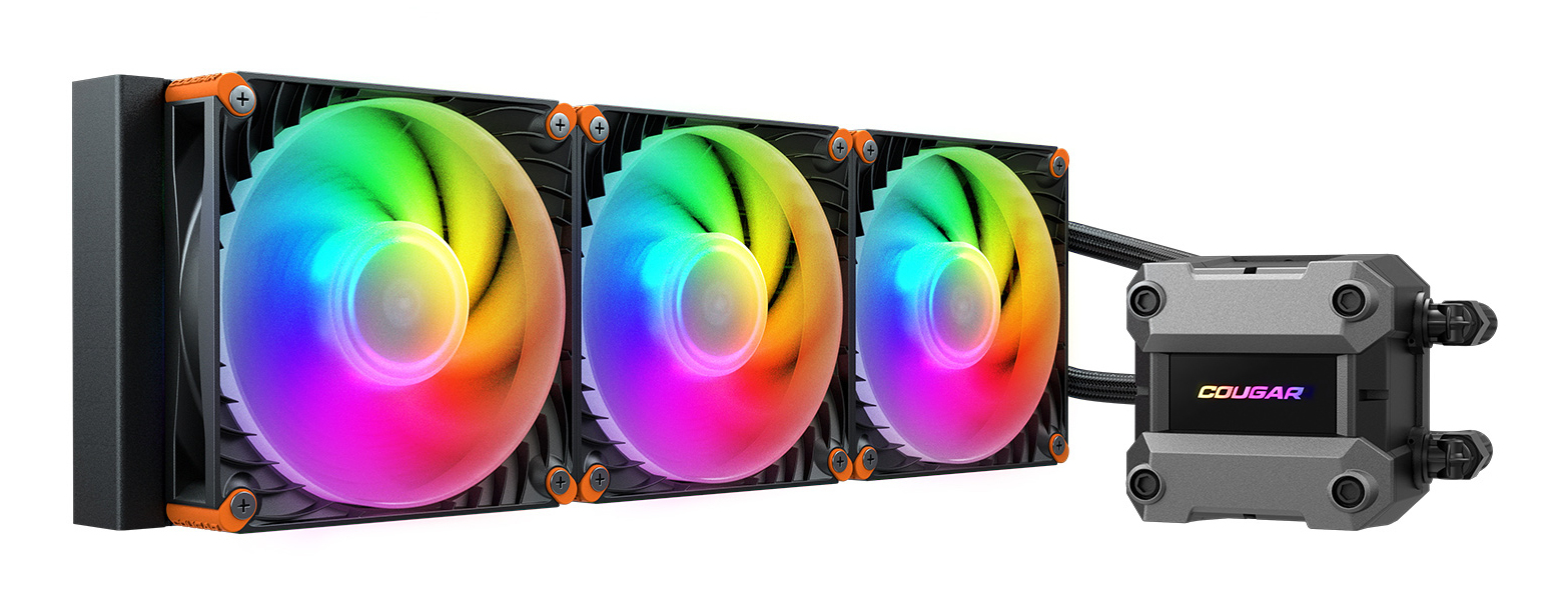 COUGAR CPU Water Cooling Poseidon Ultra 360, ARGB, Black – image 2