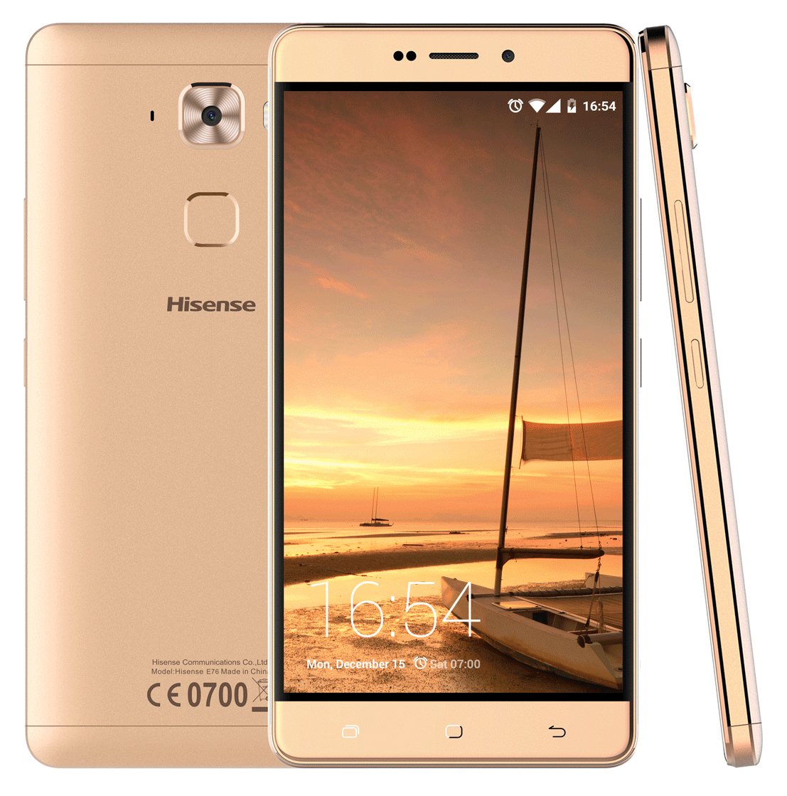 Hisense E76 14 cm (5.5") Dual SIM Android 6.0 4G Micro-USB 3 GB 32 GB 3000 mAh Gold – image 2