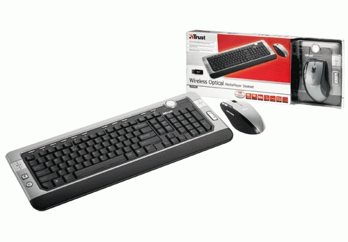 Trust Wireless Optical MediaPlayer Deskset DS-3700R UK – image 2