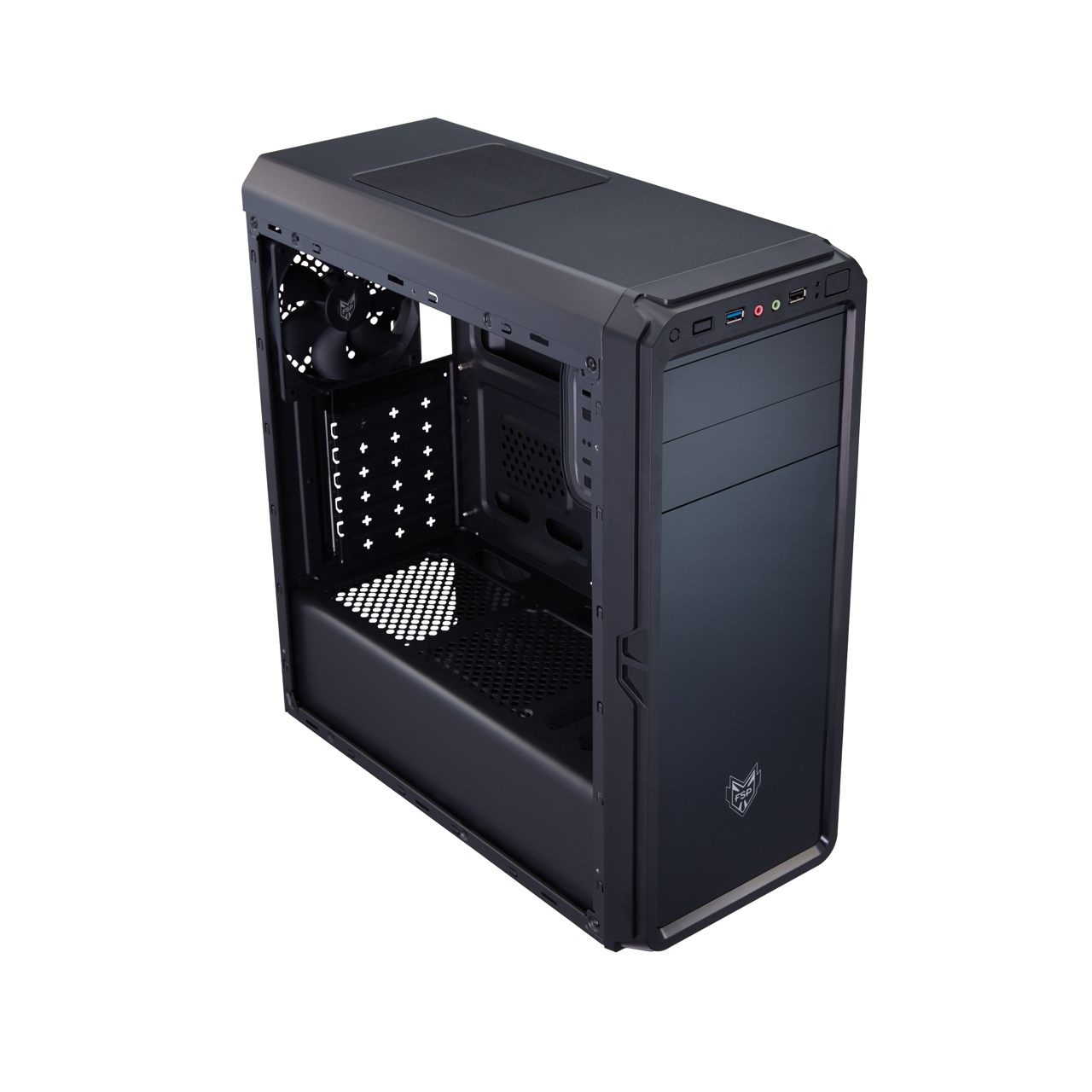FSP CMT120 Midi Tower Black – image 2