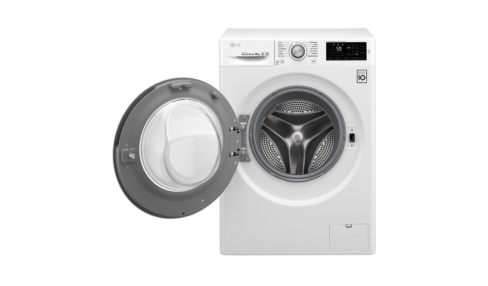 LG F94J61WH washing machine Front-load – image 4