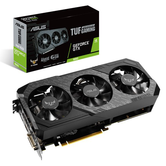ASUS TUF Gaming TUF3-GTX1660-A6G-GAMING NVIDIA GeForce GTX 1660