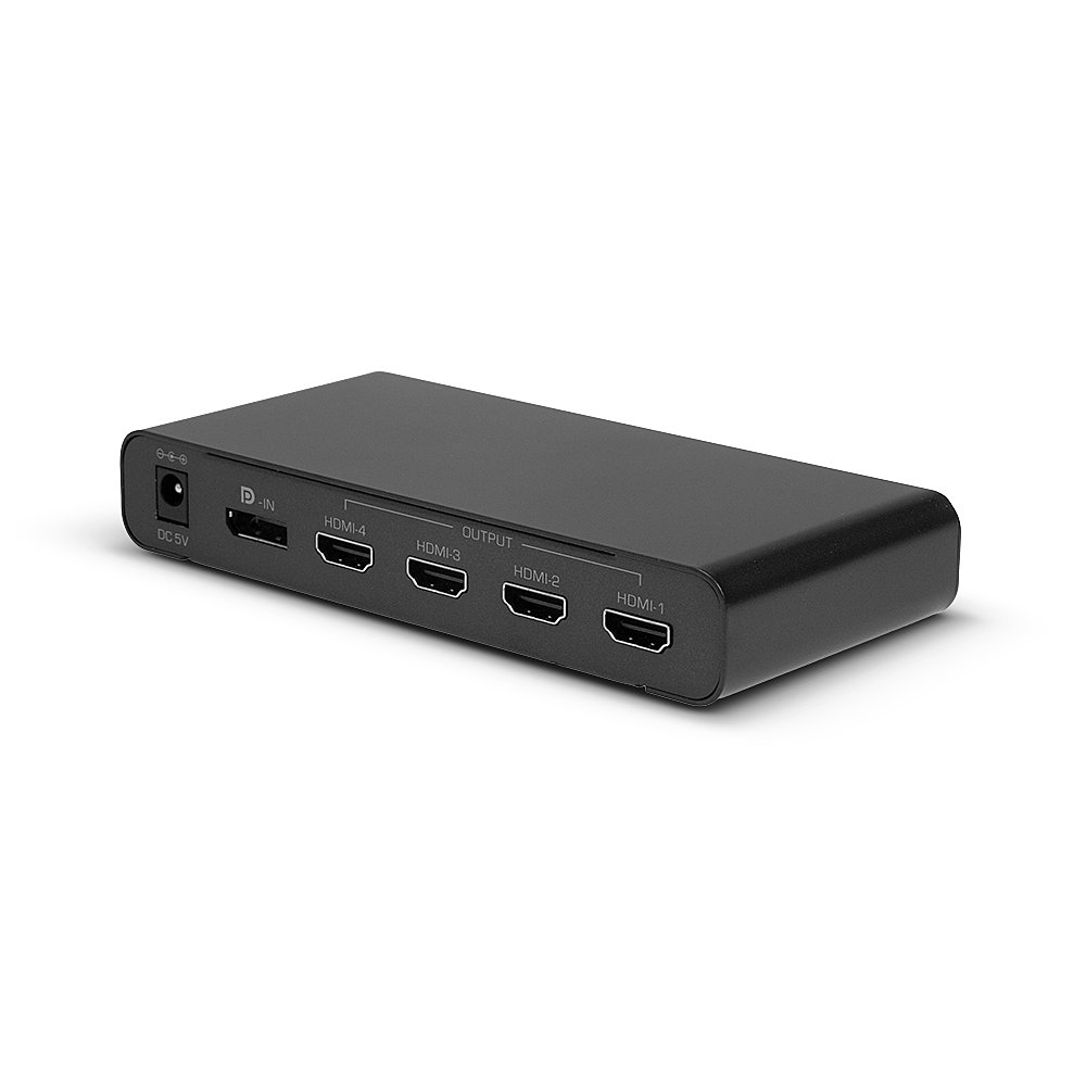 Lindy DisplayPort 1.2 to 4 x HDMI Converter – image 2