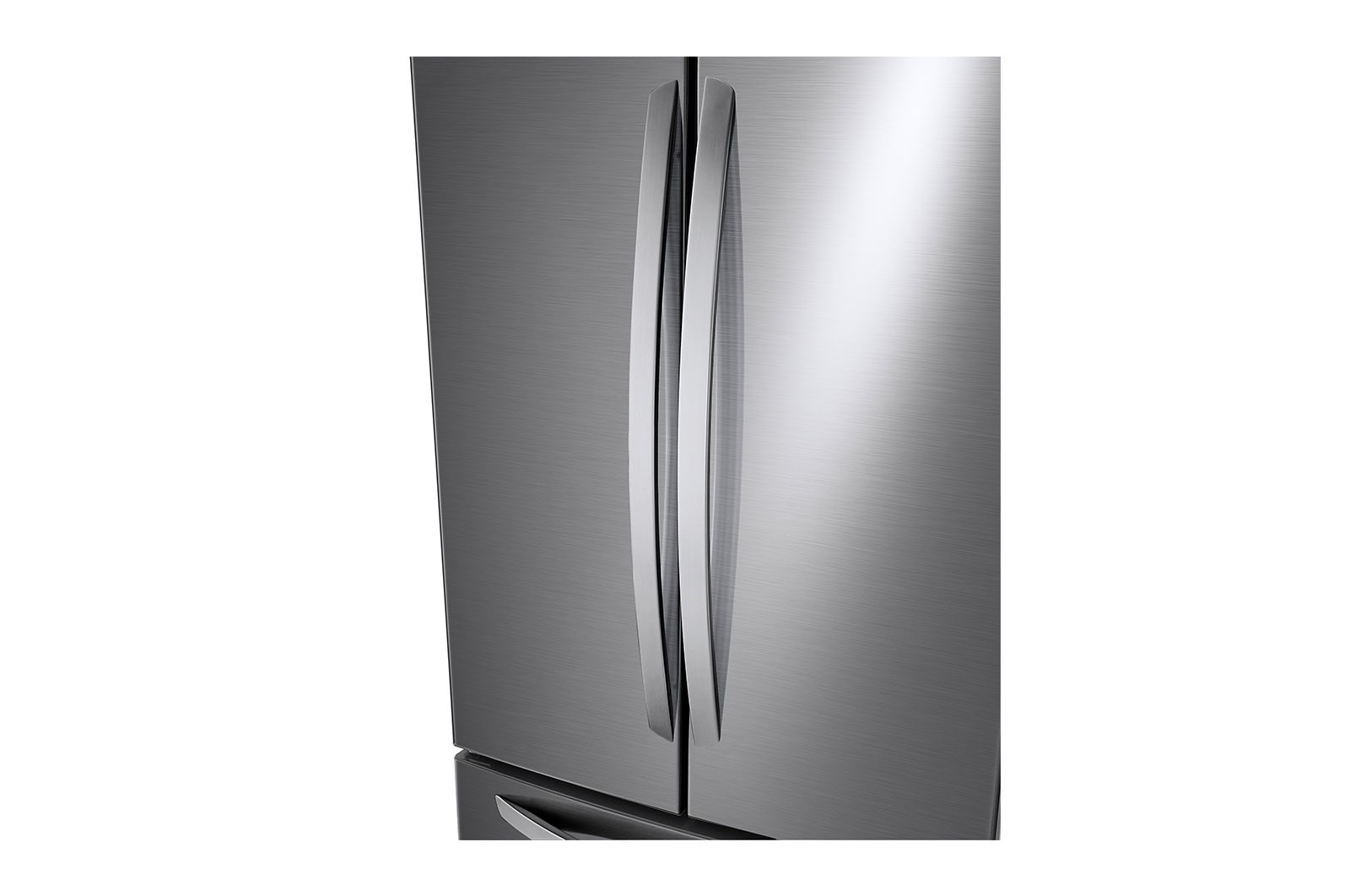 LG LM65BGSK side-by-side refrigerator Freestanding Platinum, Silver – image 6