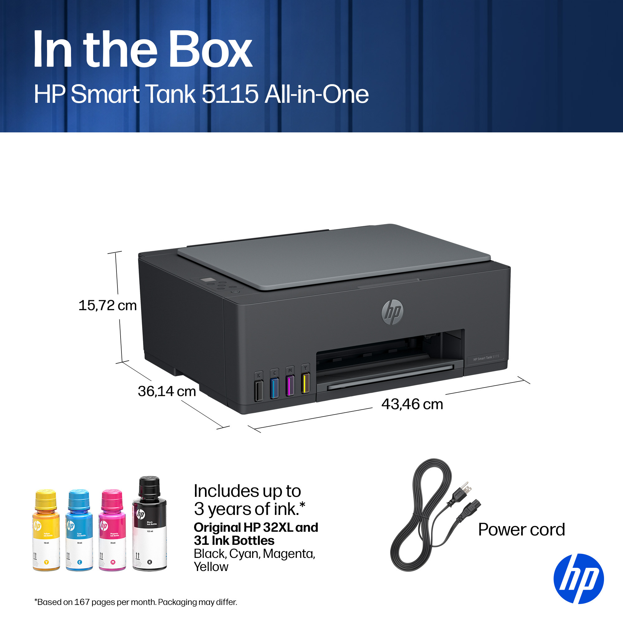 HP Smart Tank 5115 All-in-One Printer – image 3