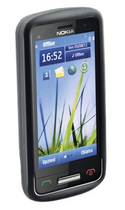 Cellularline SILICONCASEC6-01 mobile phone case Cover Black