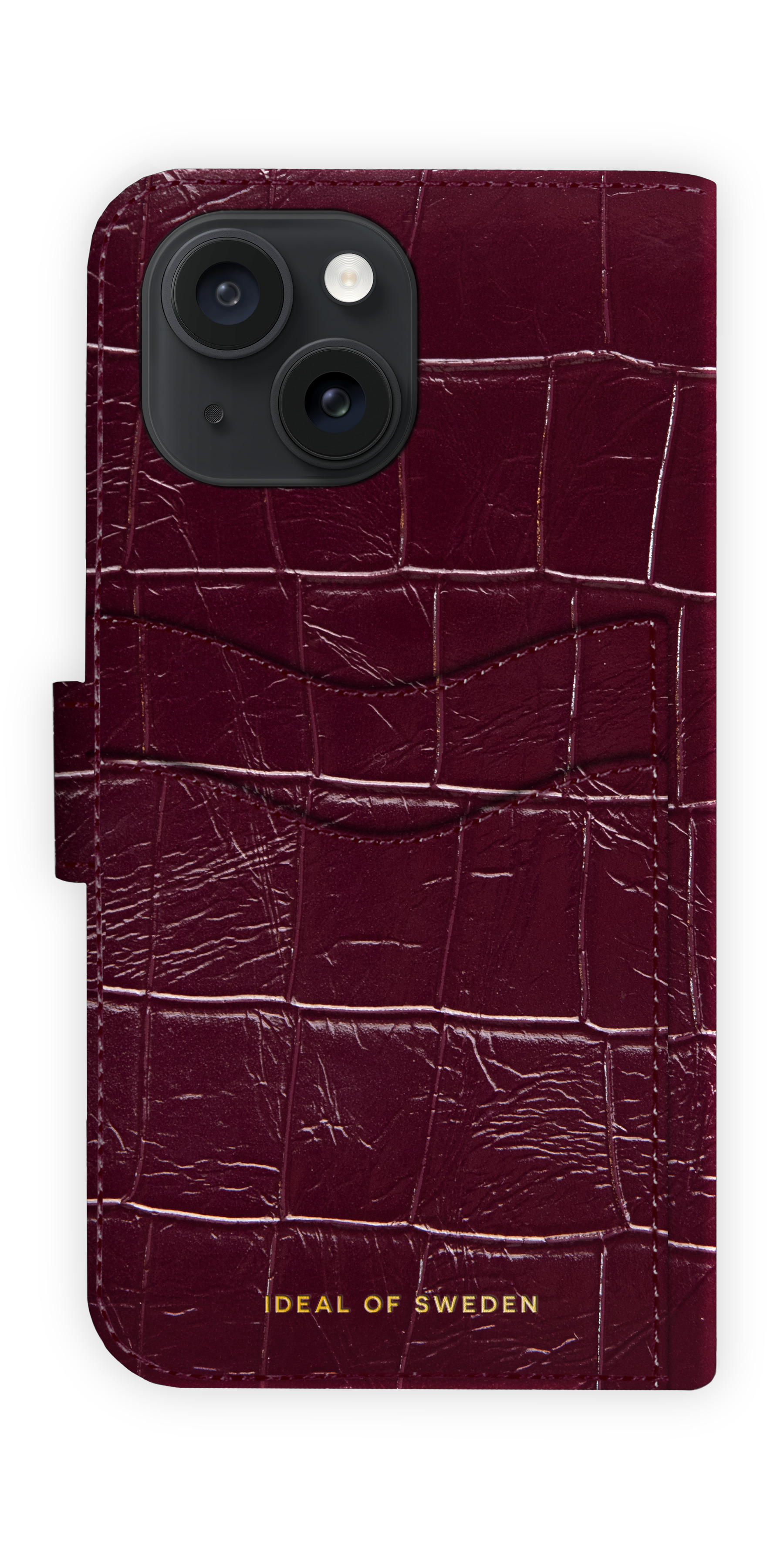 iDeal of Sweden Magnet Wallet+ MagSafe iPhone 13 / 14 / 16e / 17e Fine Wine Croco – image 2