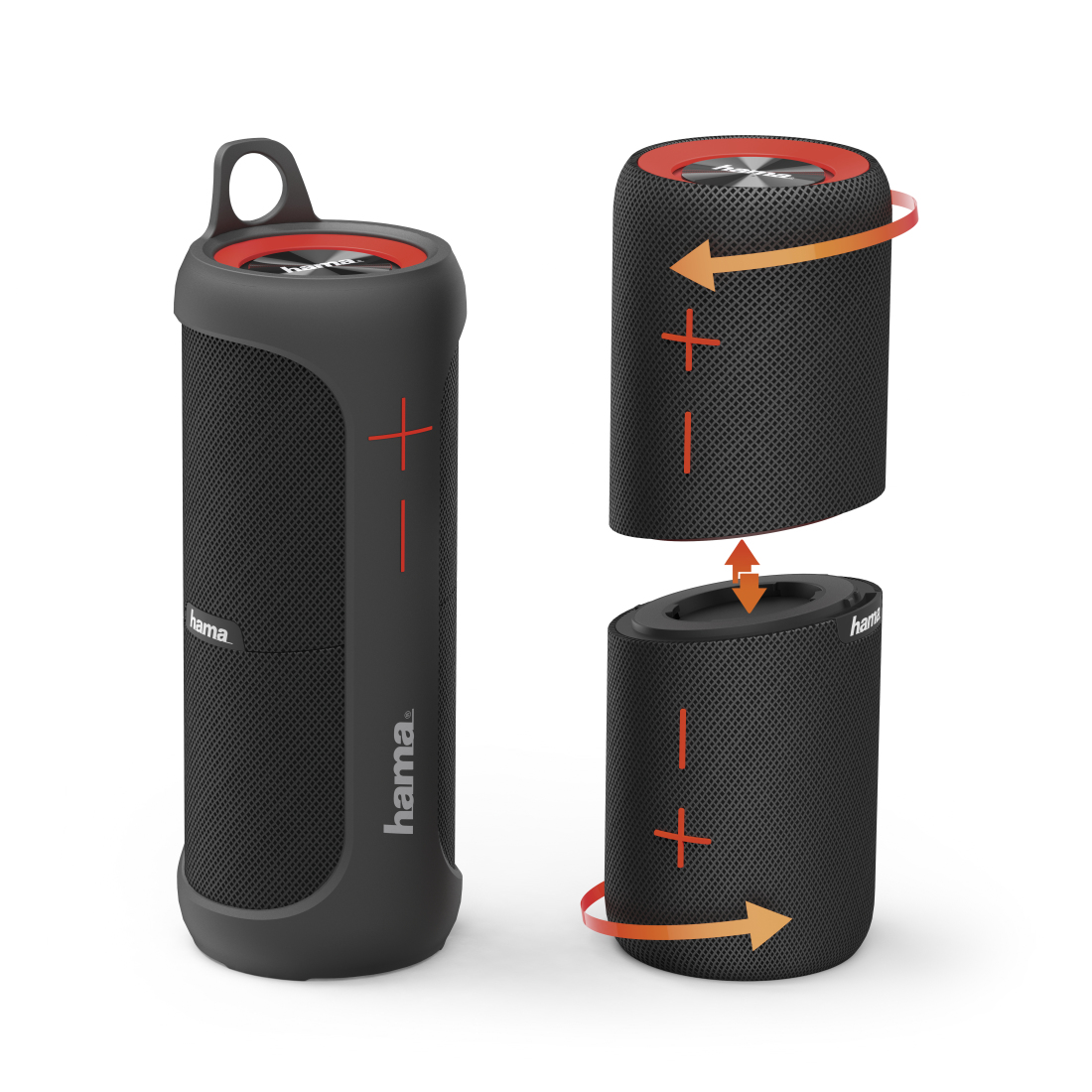 Hama Soundcup-D Stereo portable speaker Black – image 3