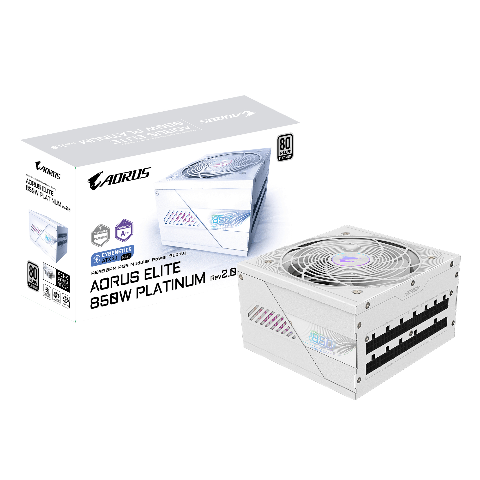 GIGABYTE AORUS ELITE P850W ICE V2 – image 1