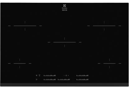Electrolux EHL8550FOK Black Built-in Zone induction hob 5 zone(s)