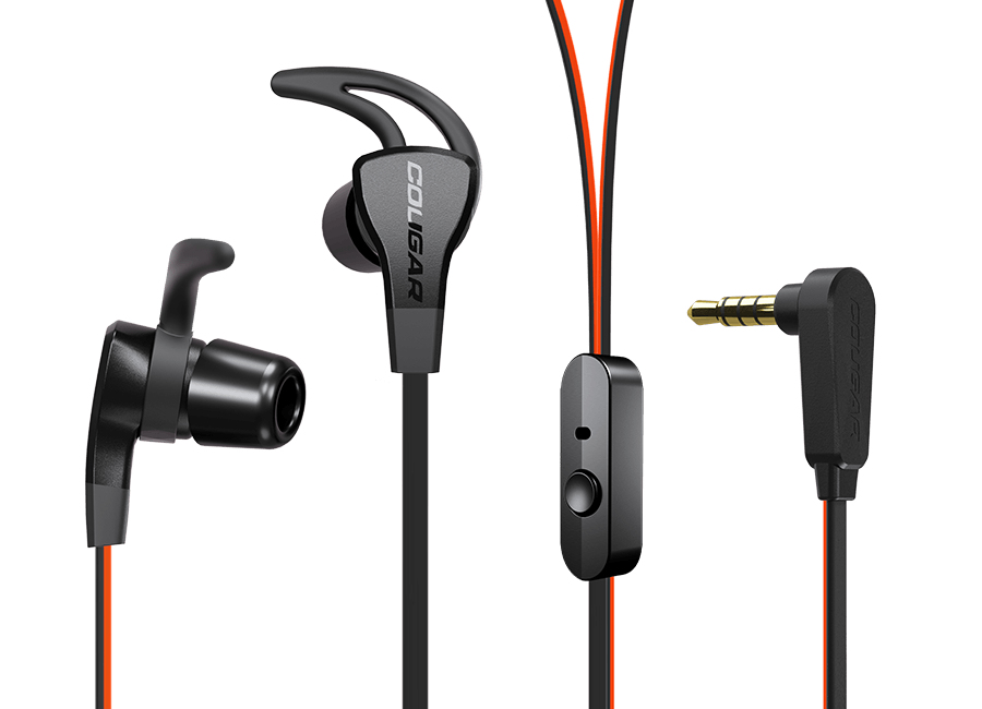 COUGAR Havoc Headset Wired Ear-hook Gaming Black, Red – image 1