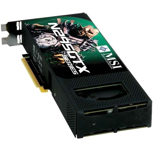 MSI N295GTX-M2D1792 graphics card GeForce GTX 295 – image 4