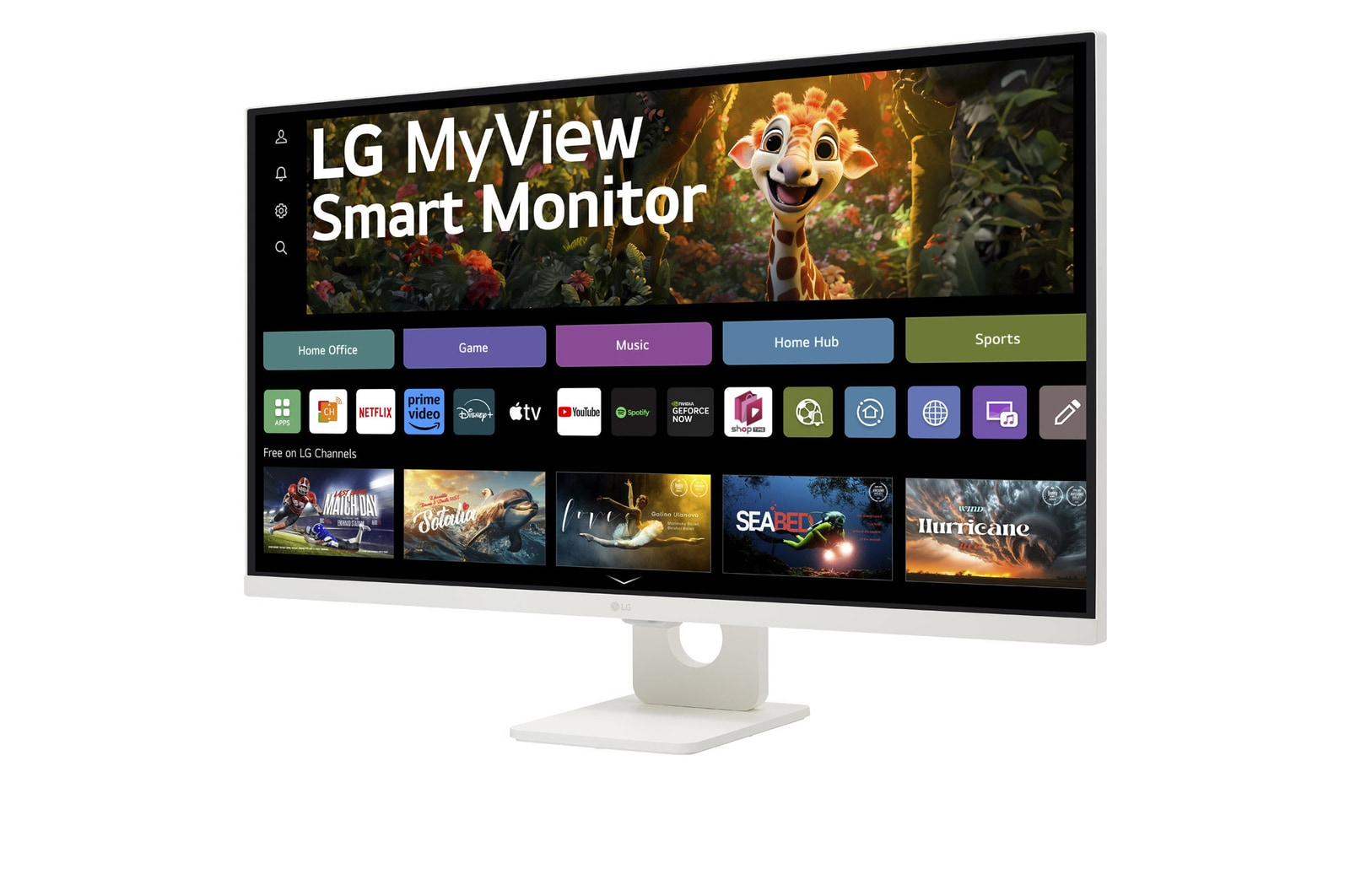 LG 32SR73U-W computer monitor – image 3
