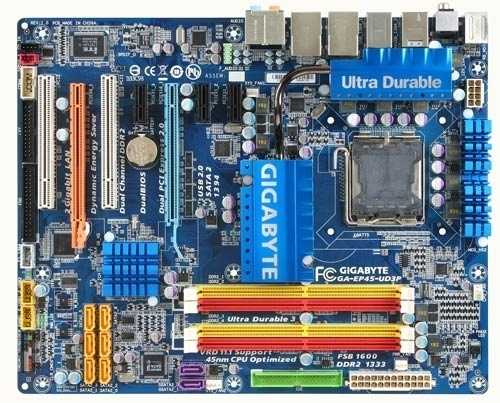 GIGABYTE GA-EP45-UD3P motherboard LGA 775 (Socket T) ATX – image 1
