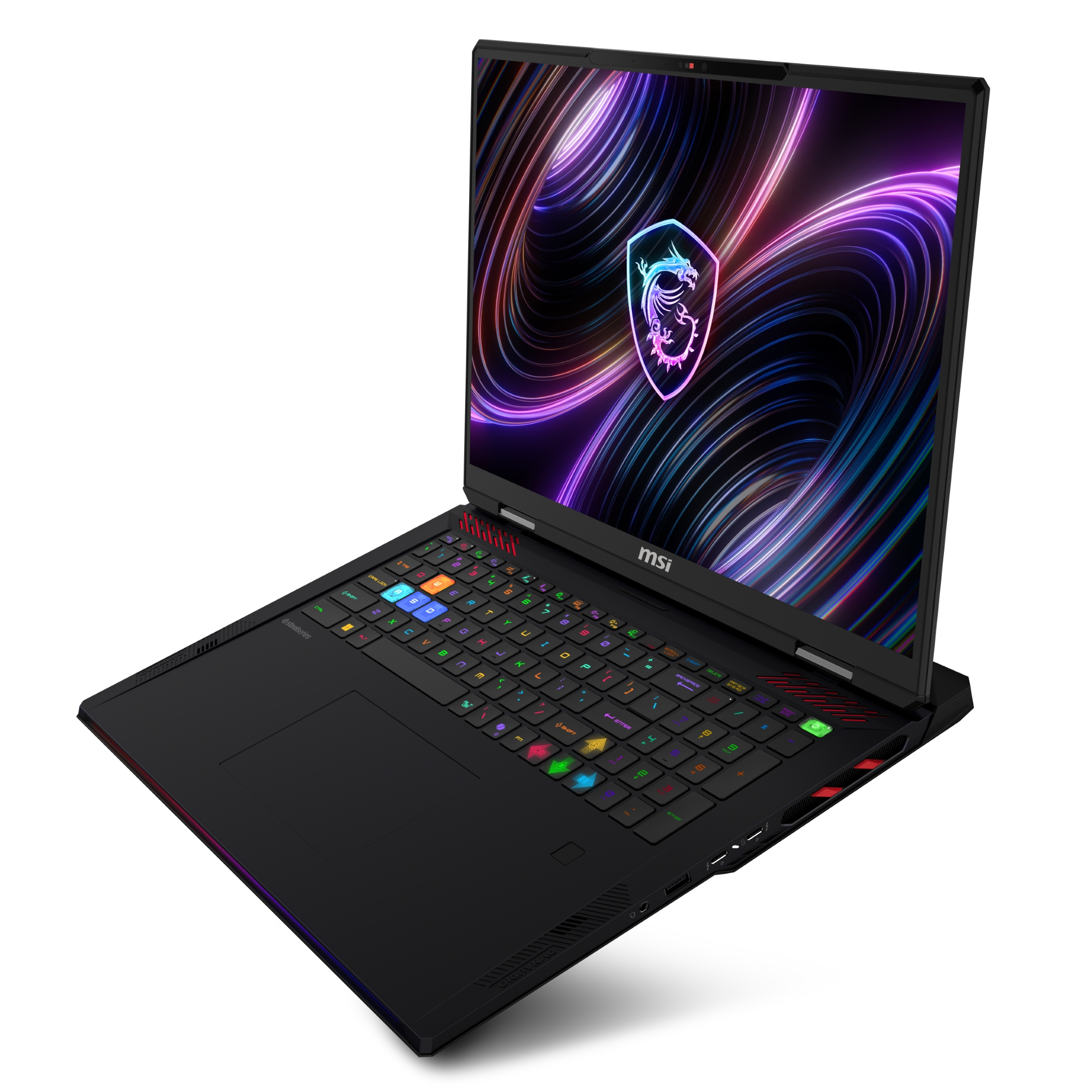 MSI Raider 18 MAX HX A2WJ-1080XIT Intel Core Ultra 9 290HX Plus Computer portatile 45,7 cm (18") WQUXGA 32 GB DDR5-SDRAM 2 TB SSD NVIDIA GeForce RTX 5090 Laptop GPU Wi-Fi 7 (802.11be) FreeDOS Nero