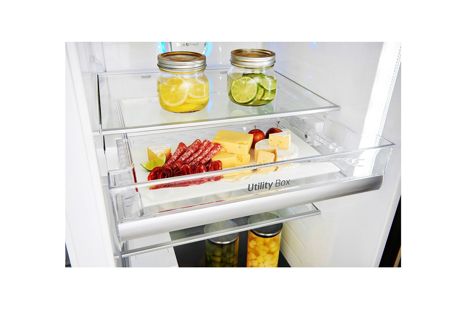 LG GSL960PZVZ side-by-side refrigerator Freestanding – image 6