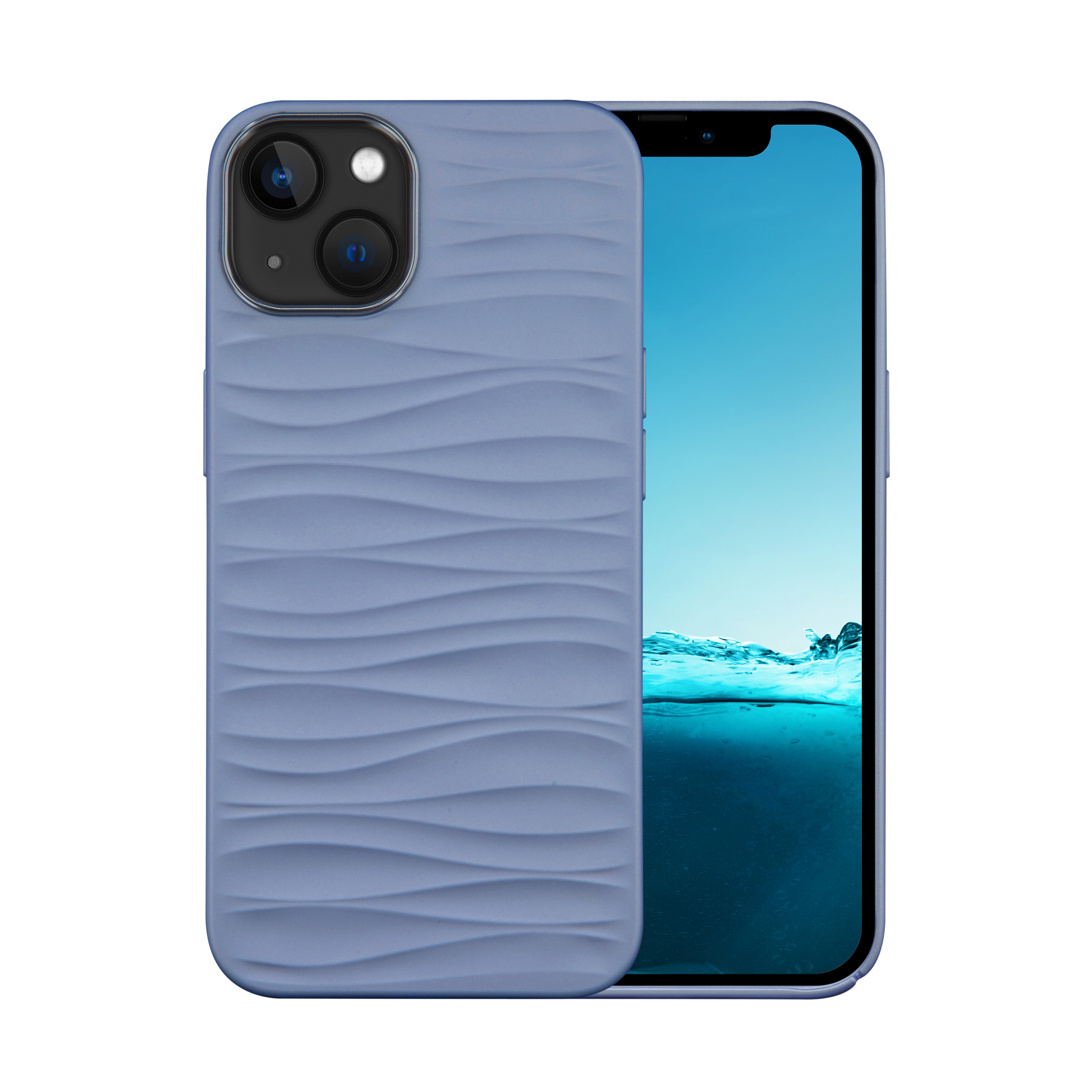 dbramante1928 Dune - Back cover for mobile phone - 100% recycled plastic - blue - for Apple iPhone 13, 14, 15, 16e