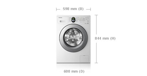 Samsung WF8714ASV1 washing machine Front-load – image 2
