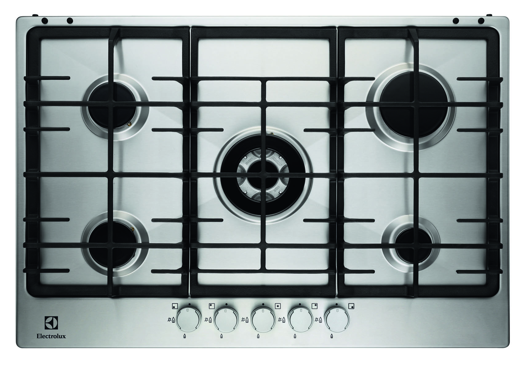Electrolux EGG7353NOX Black, Stainless steel Built-in Gas 5 zone(s) – image 1