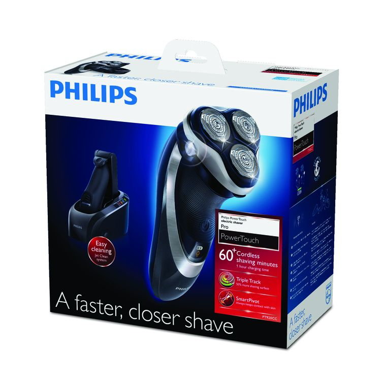 Philips Shaver series 5000 PowerTouch dry electric shaver PT920/21 – image 2