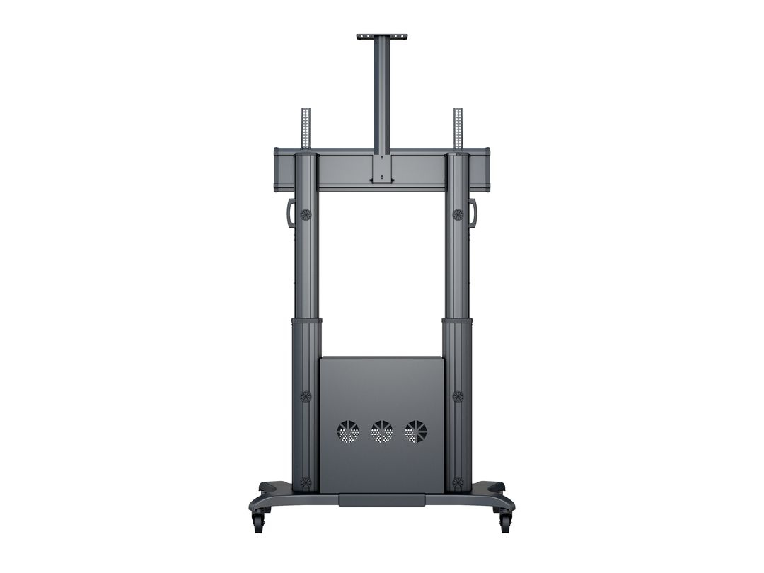 Multibrackets M Public Floorstand Dual Pillar 180 HD w AV Cabinet – image 4