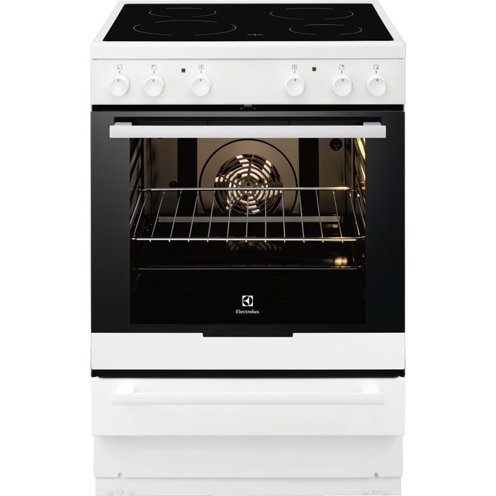 Electrolux EKC6030CJW cooker Built-in cooker Electric Black, White – image 1