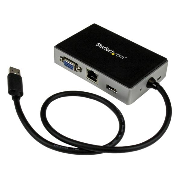 StarTech.com Travel Docking Station for Laptops - VGA - USB 3.0 – image 1