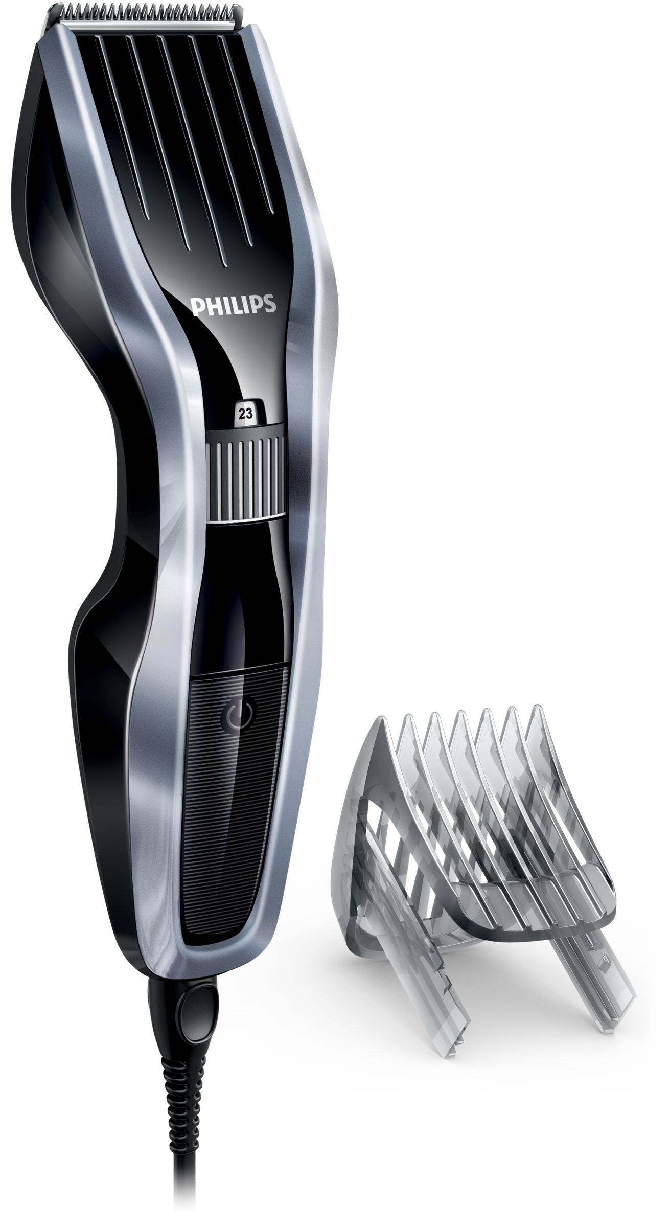 Philips HAIRCLIPPER Series 5000 HC5410/15 hair trimmers/clipper Black, Silver 24 – image 1