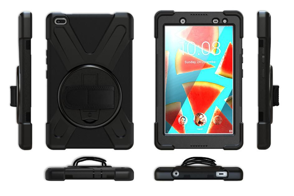 eSTUFF AUSTIN Defender Case for Lenovo TAB M8 HD - Black – image 3