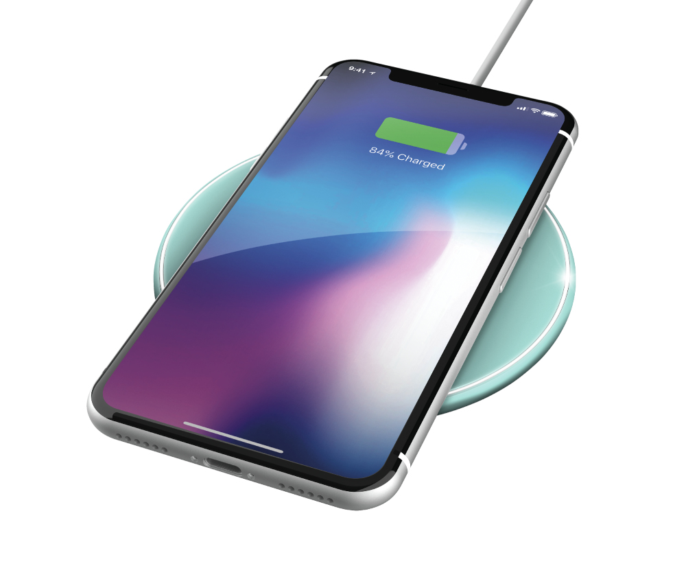 Trust 23865 mobile device charger Smartphone Turquoise AC, USB Wireless charging Fast charging Indoor – image 3